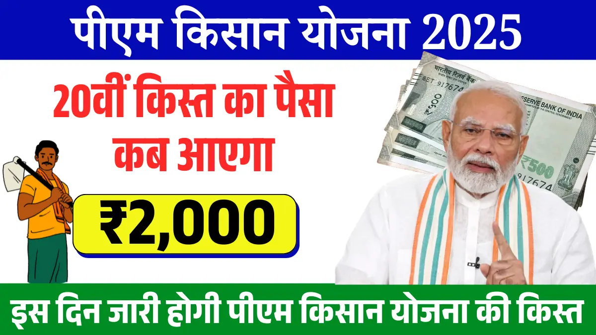 PM Kisan Yojana 20th Kist
